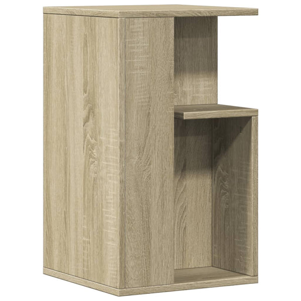 Mesa de apoio 35x35x60 cm derivados de madeira carvalho sonoma