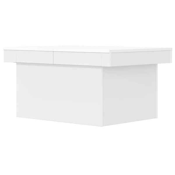 Mesa de centro 80x55x40 cm derivados de madeira branco