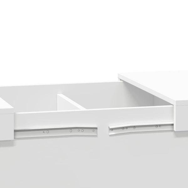 Mesa de centro 80x55x40 cm derivados de madeira branco