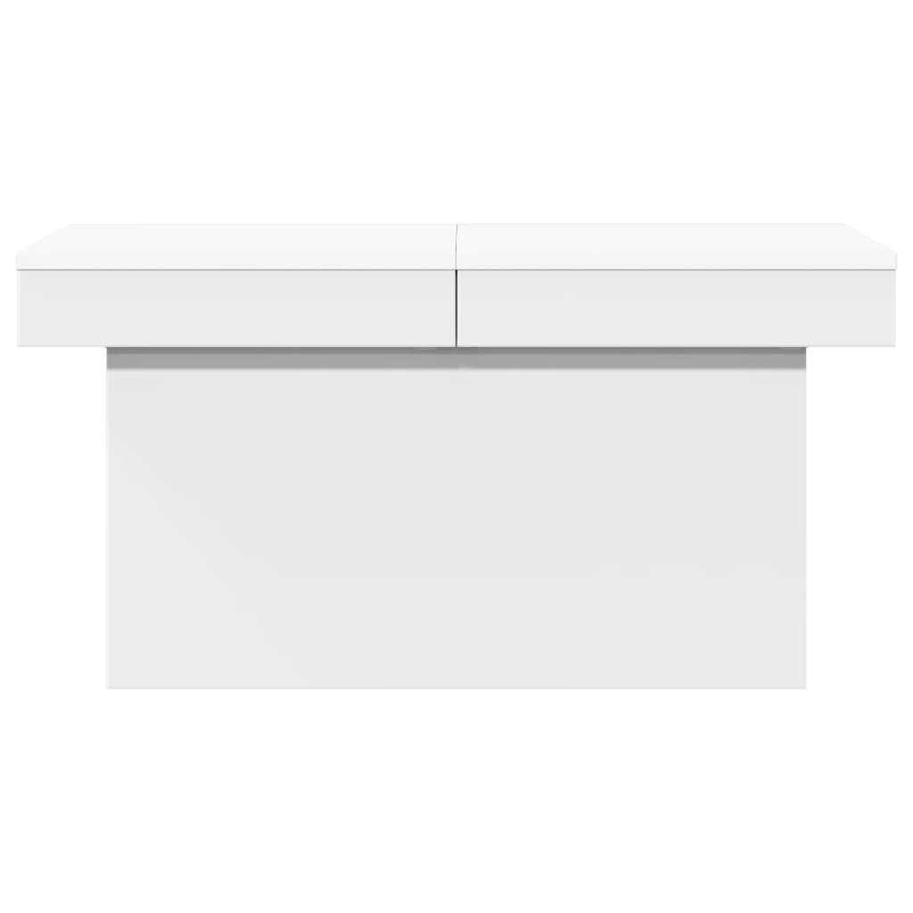 Mesa de centro 100x55x40 cm derivados de madeira branco