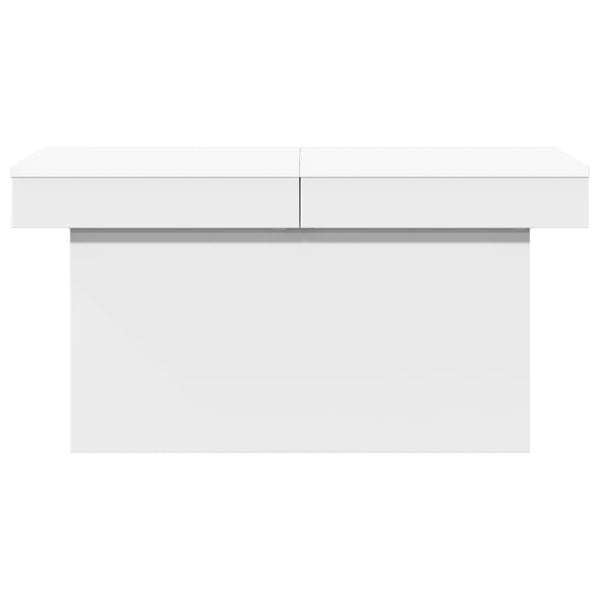 Mesa de centro 100x55x40 cm derivados de madeira branco