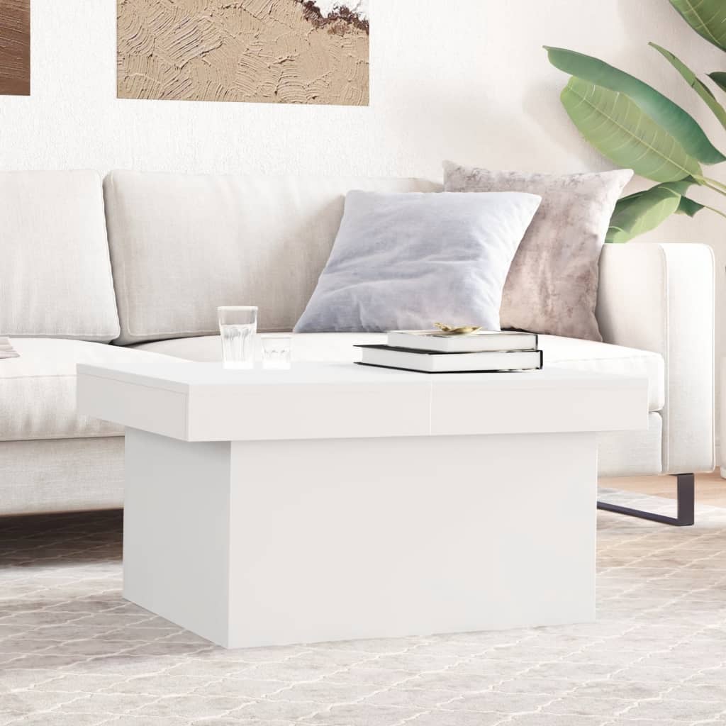 Mesa de centro 100x55x40 cm derivados de madeira branco