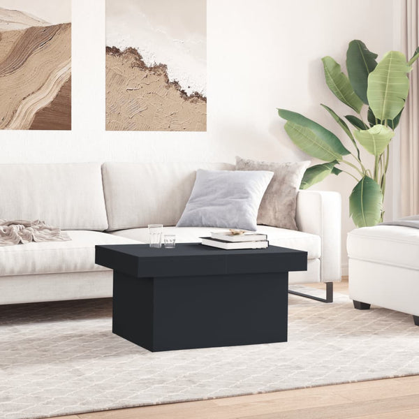 Mesa de centro 100x55x40 cm derivados de madeira preto