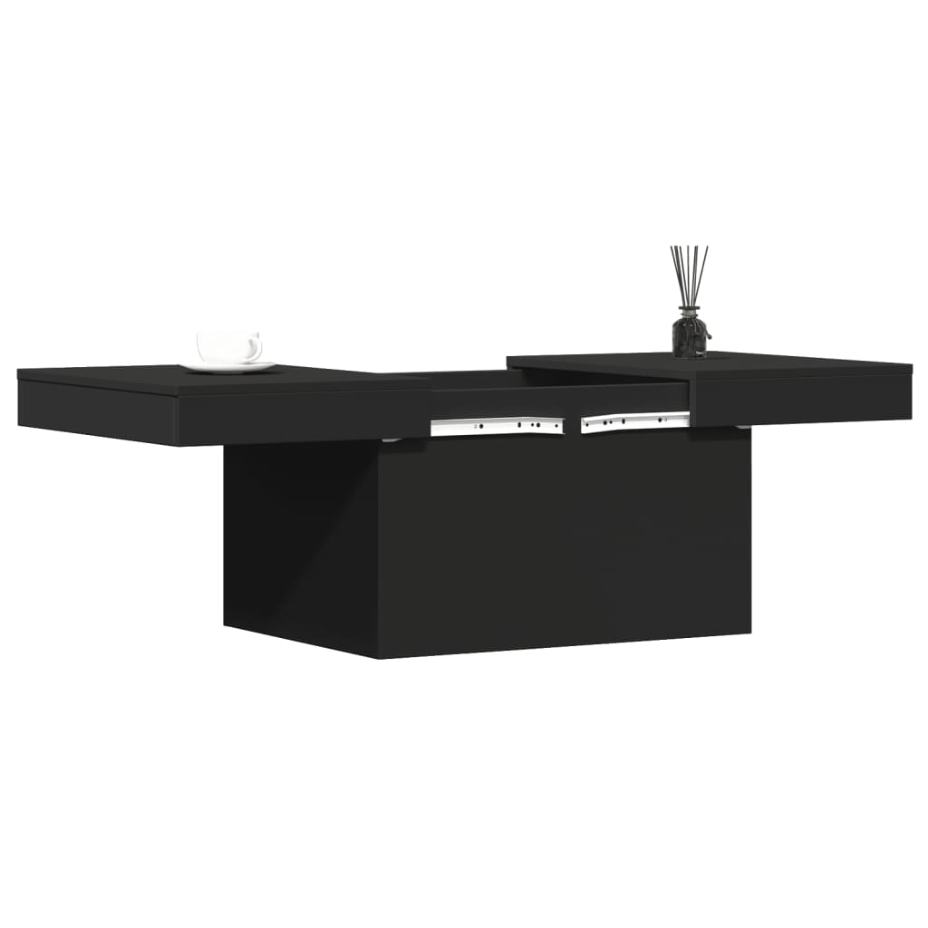 Mesa de centro 100x55x40 cm derivados de madeira preto