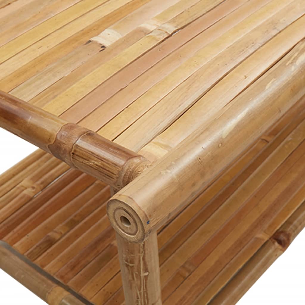 Mesa de centro 90x50x45 cm bambu