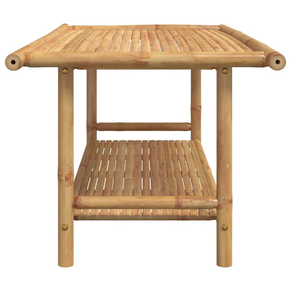 Mesa de centro 110x55x45 cm bambu