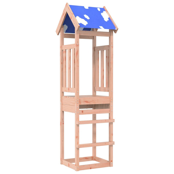 Torre de brincar 52,5x46,5x208 cm abeto-de-douglas maciço