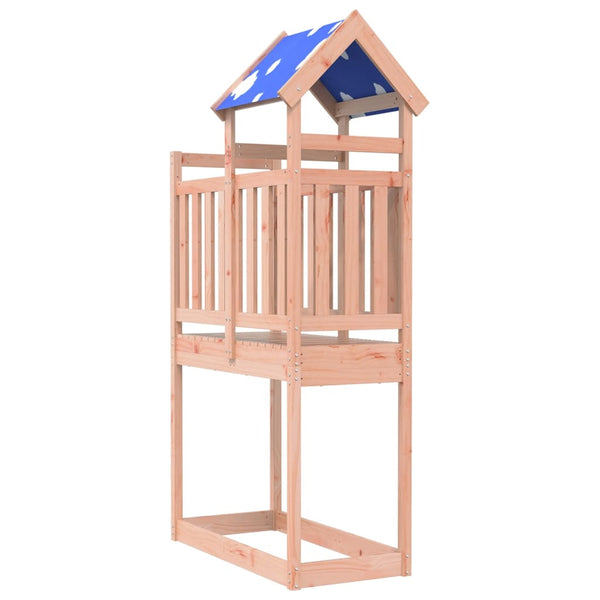 Torre brincar 110,5x52,5x215 cm madeira abeto-de-douglas maciça