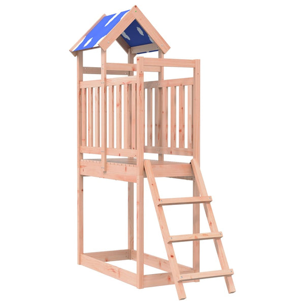 Torre brincar c/ escada 110,5x52,5x215 cm abeto-douglas maciço