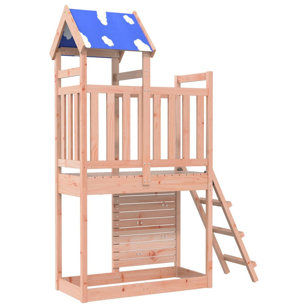 Torre brincar + parede escalar 110,5x52,5x215cm madeira douglas