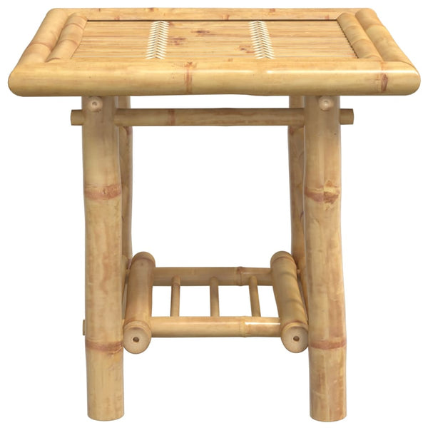 Mesa de apoio 45x45x45 cm bambu