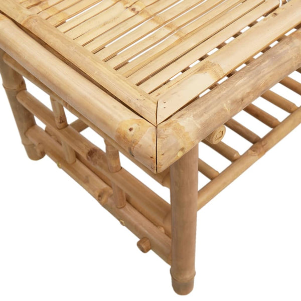 Mesa de apoio 45x45x45 cm bambu