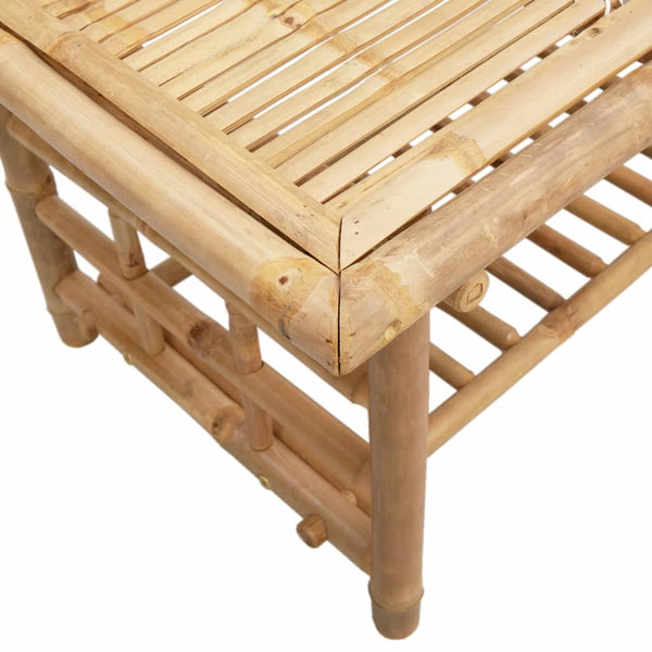 Mesa de centro 110x55x45 cm bambu