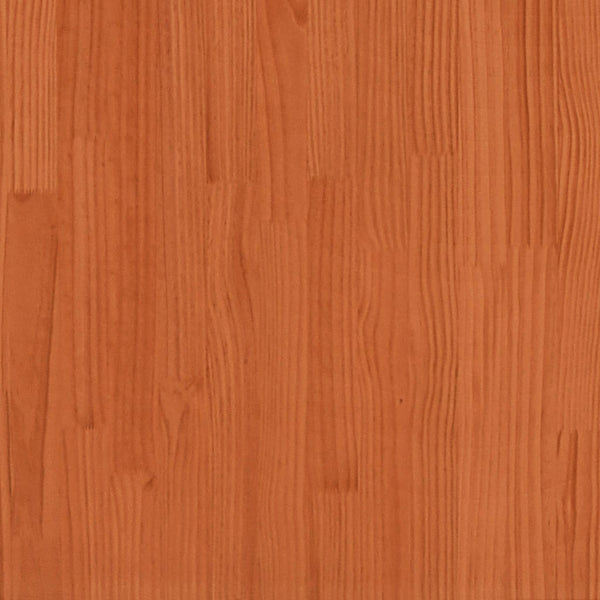 Mesa de centro 80x50x40 cm madeira pinho maciça castanho cera