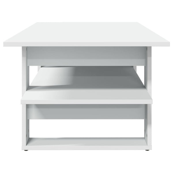 Mesa de centro 102x55x42 cm derivados de madeira branco