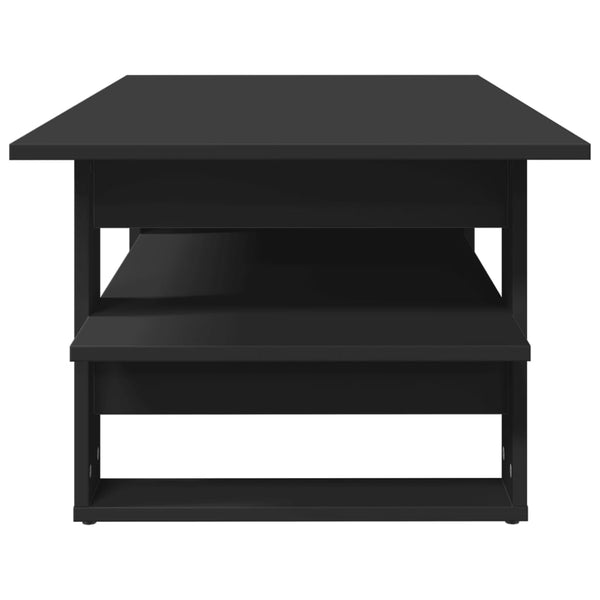 Mesa de centro 102x55x42 cm derivados de madeira preto