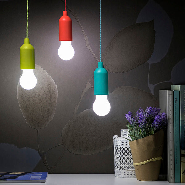 Lâmpada LED Portátil com Cordão Bulby InnovaGoods