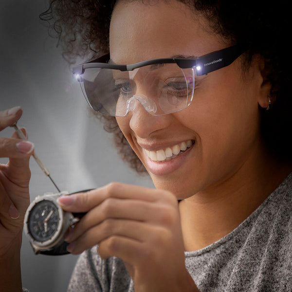 Óculos de Aumento com LED Glassoint InnovaGoods