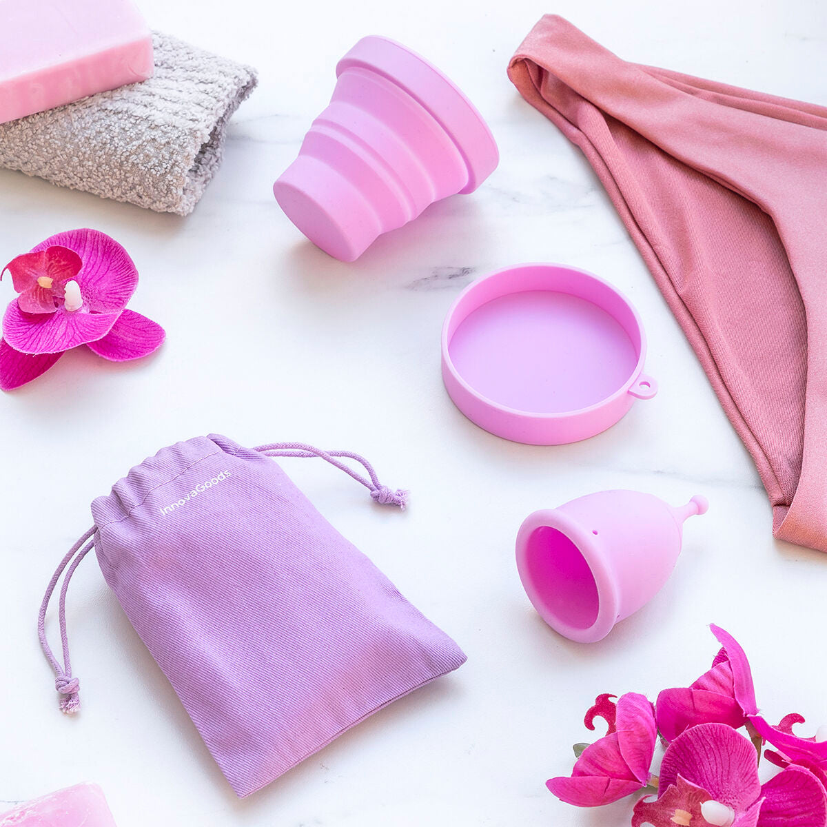 Copa Menstrual con Accesorios Kuppy InnovaGoods