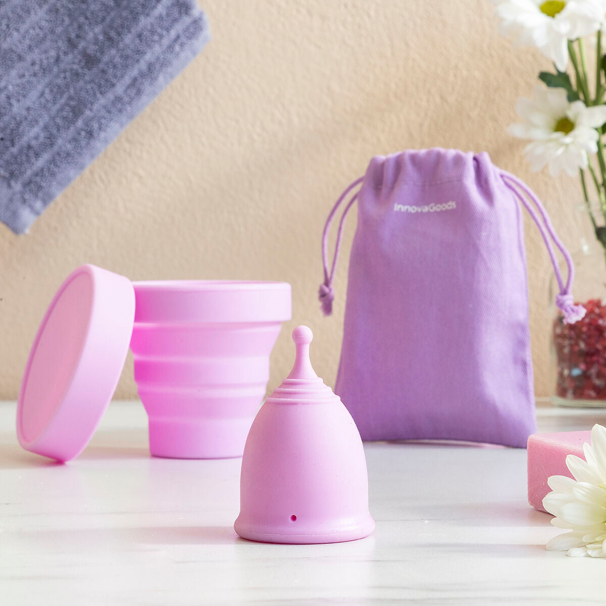 Copa Menstrual con Accesorios Kuppy InnovaGoods