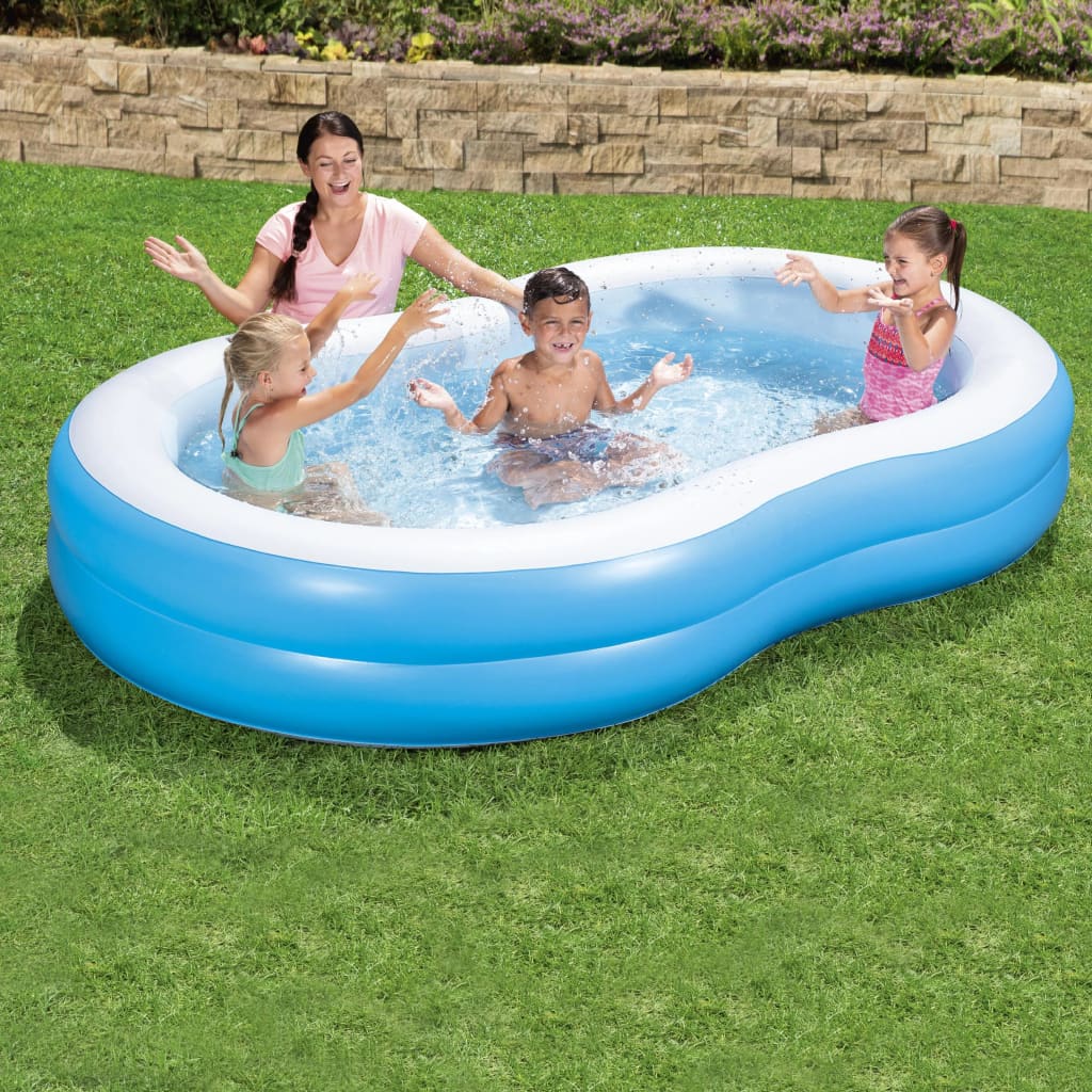 Bestway Big Lagoon Family Swimming Pool 262x157x46 cm