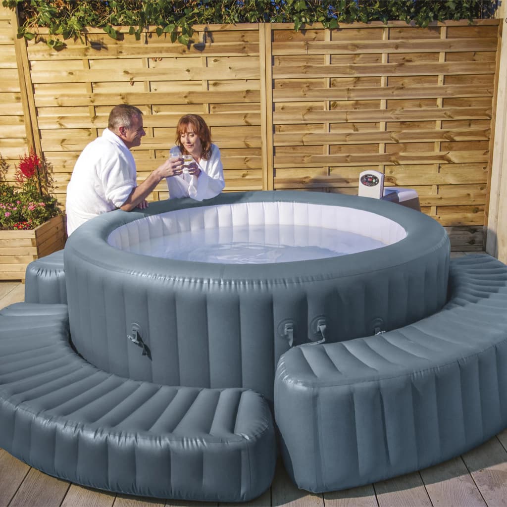 Entorno hinchable Bestway Lay-Z-Spa para jacuzzi redondo