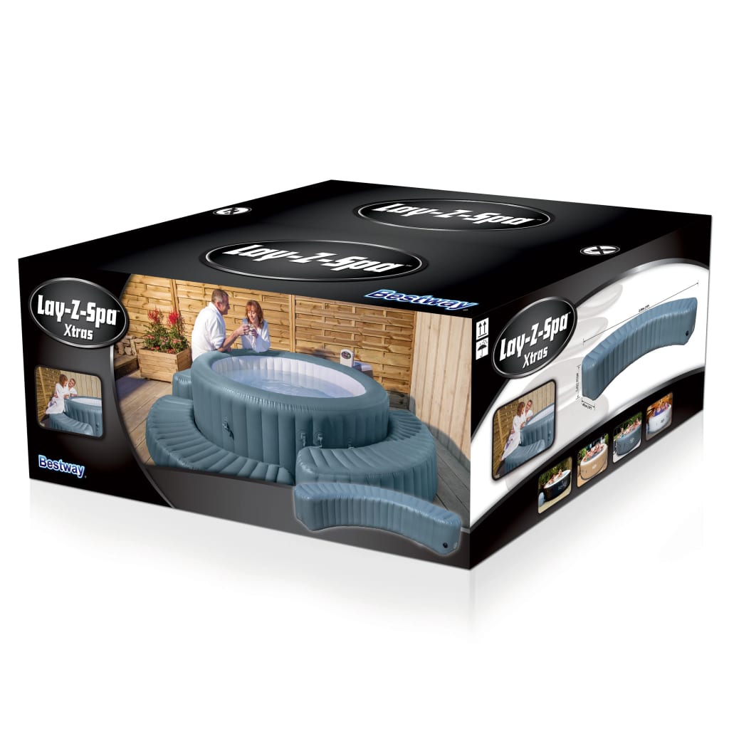 Entorno hinchable Bestway Lay-Z-Spa para jacuzzi redondo