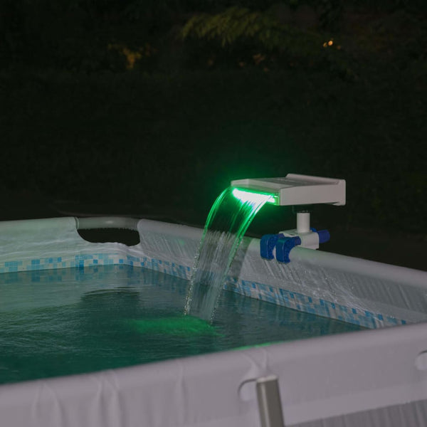 Bestway Flowclear Cascada relajante con luces LED