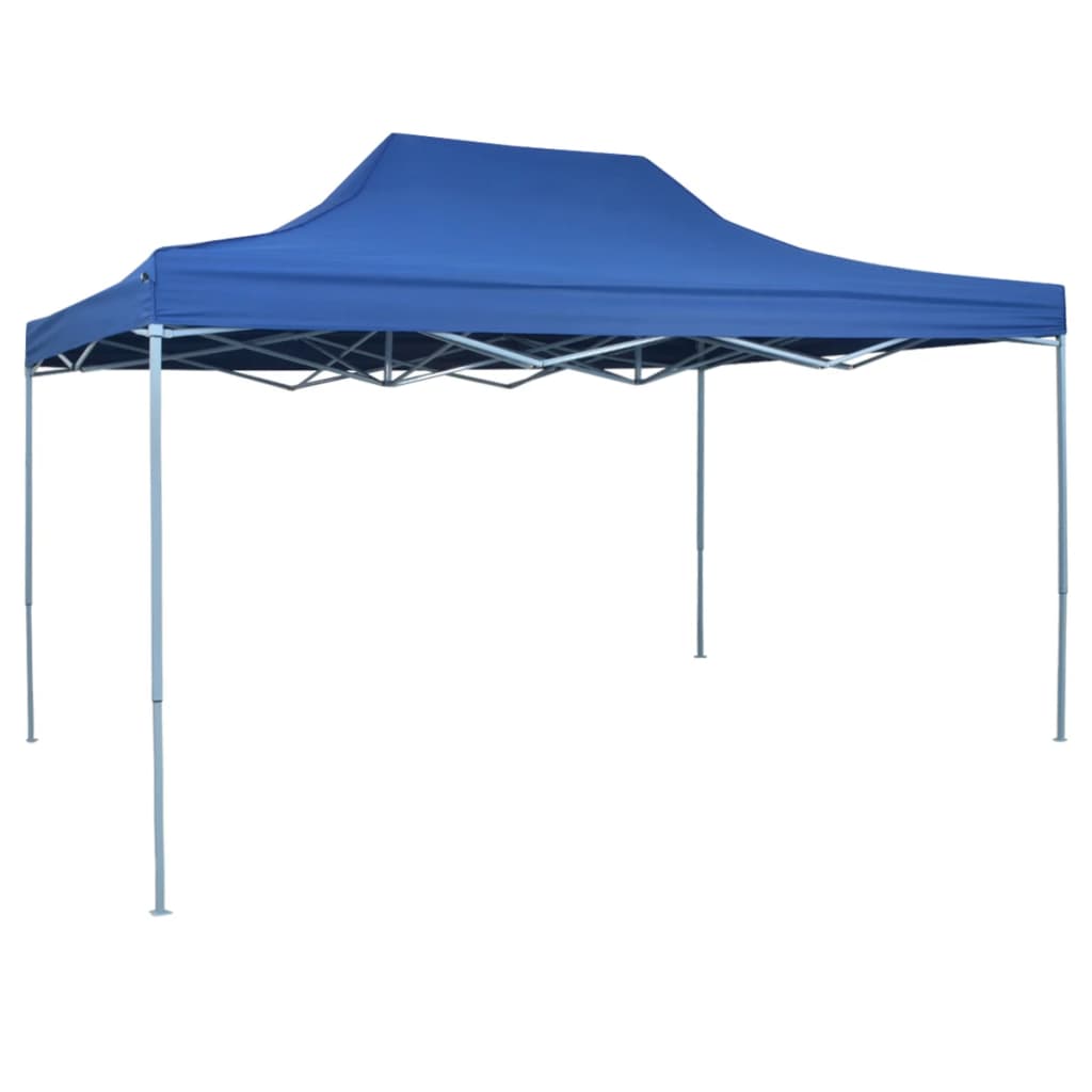 Tenda pop-up dobrável 3x4,5 m azul