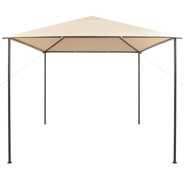 Gazebo tenda com toldo 3x3 m aço bege