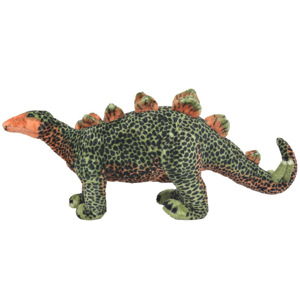 Stegosaurus plush green and orange XXL toy