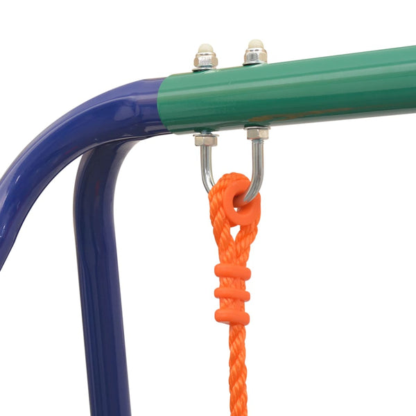 Independent swing and baby swing 2-in-1 orange