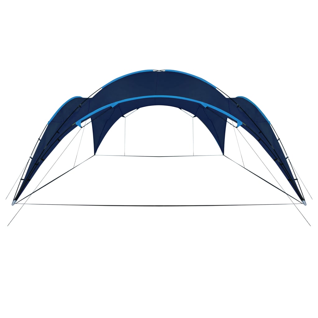 Arched party tent 450x450x265 cm dark blue