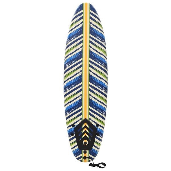 Tabla de surf diseño hojas 170 cm.