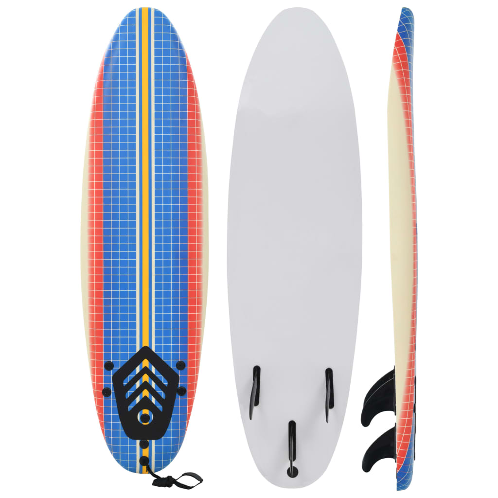 Tabla de surf 170 cm diseño mosaico