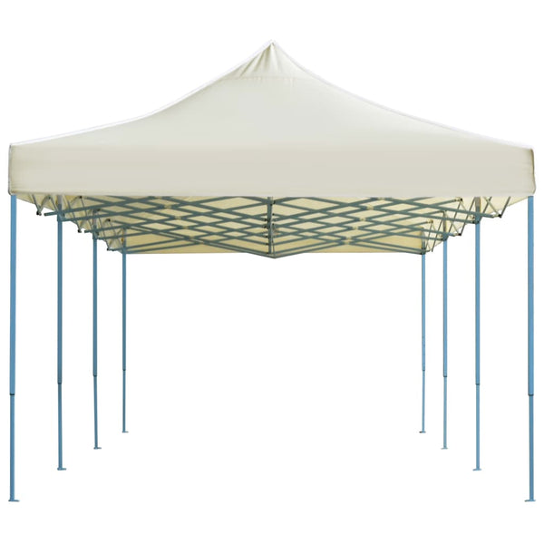 Tenda para festas pop-up dobrável 3x9 m creme