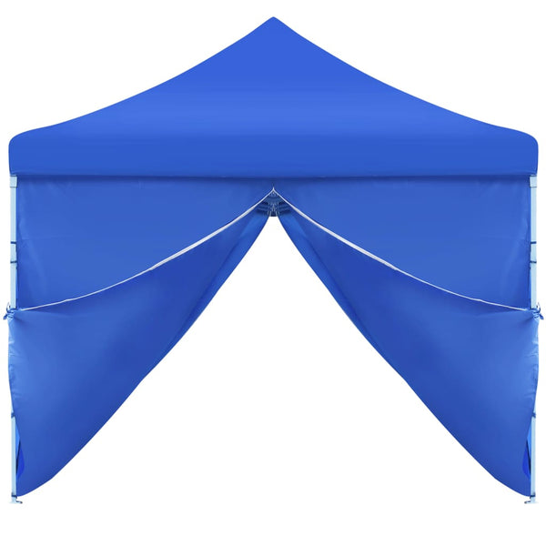 Tenda para festas pop-up dobrável c/ 8 paredes 3x9 m azul