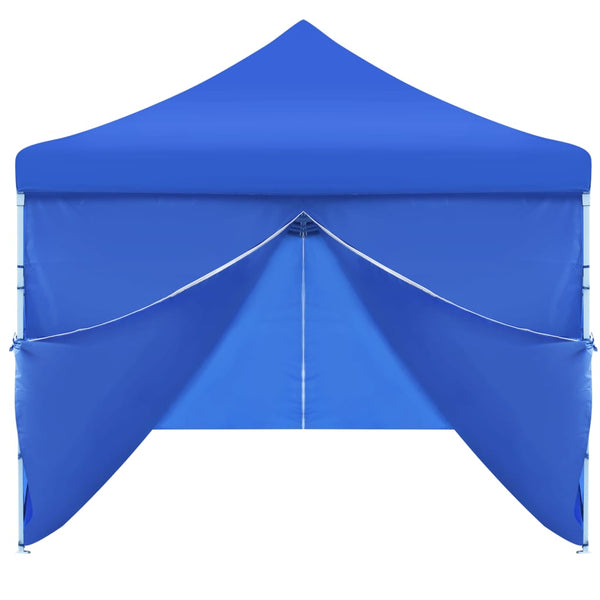 Tenda para festas pop-up dobrável c/ 8 paredes 3x9 m azul