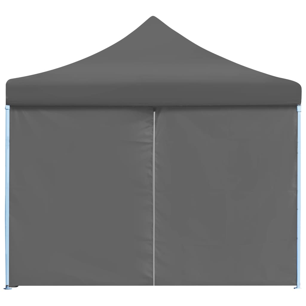 Tenda para festas pop-up dobrável c/ 8 paredes 3x9 m antracite