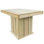 Mesa de jardim 110x75x74 cm madeira de pinho impregnada