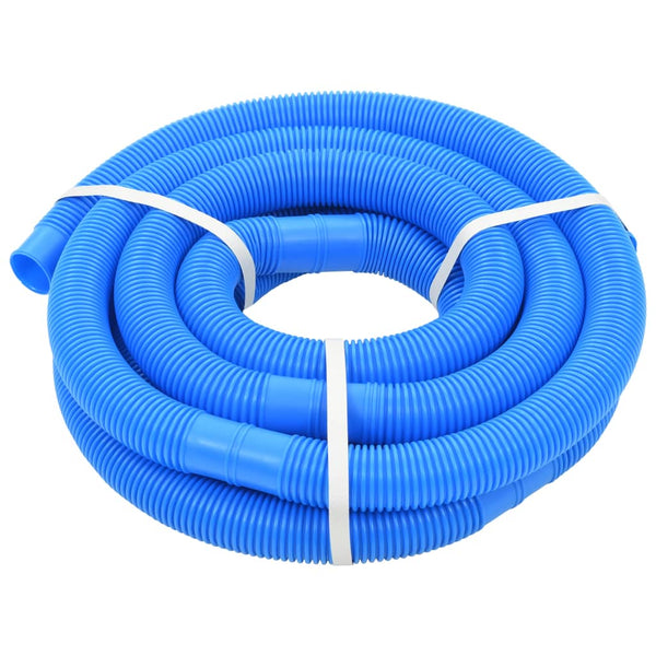 Manguera de piscina con abrazaderas azul 38 mm 6 m
