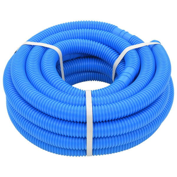 Blue pool hose 38 mm 12 m