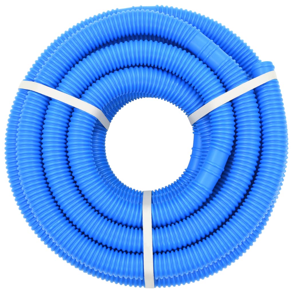 Blue pool hose 38 mm 12 m