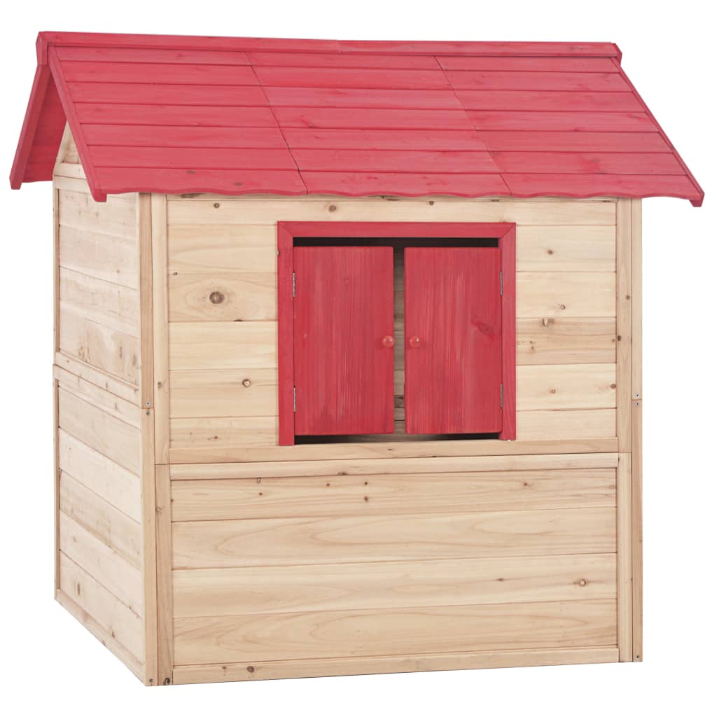 Spruce wood children's playhouse