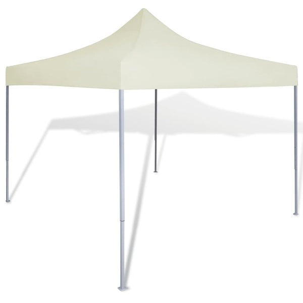 Tenda dobrável 3 x 3 m creme