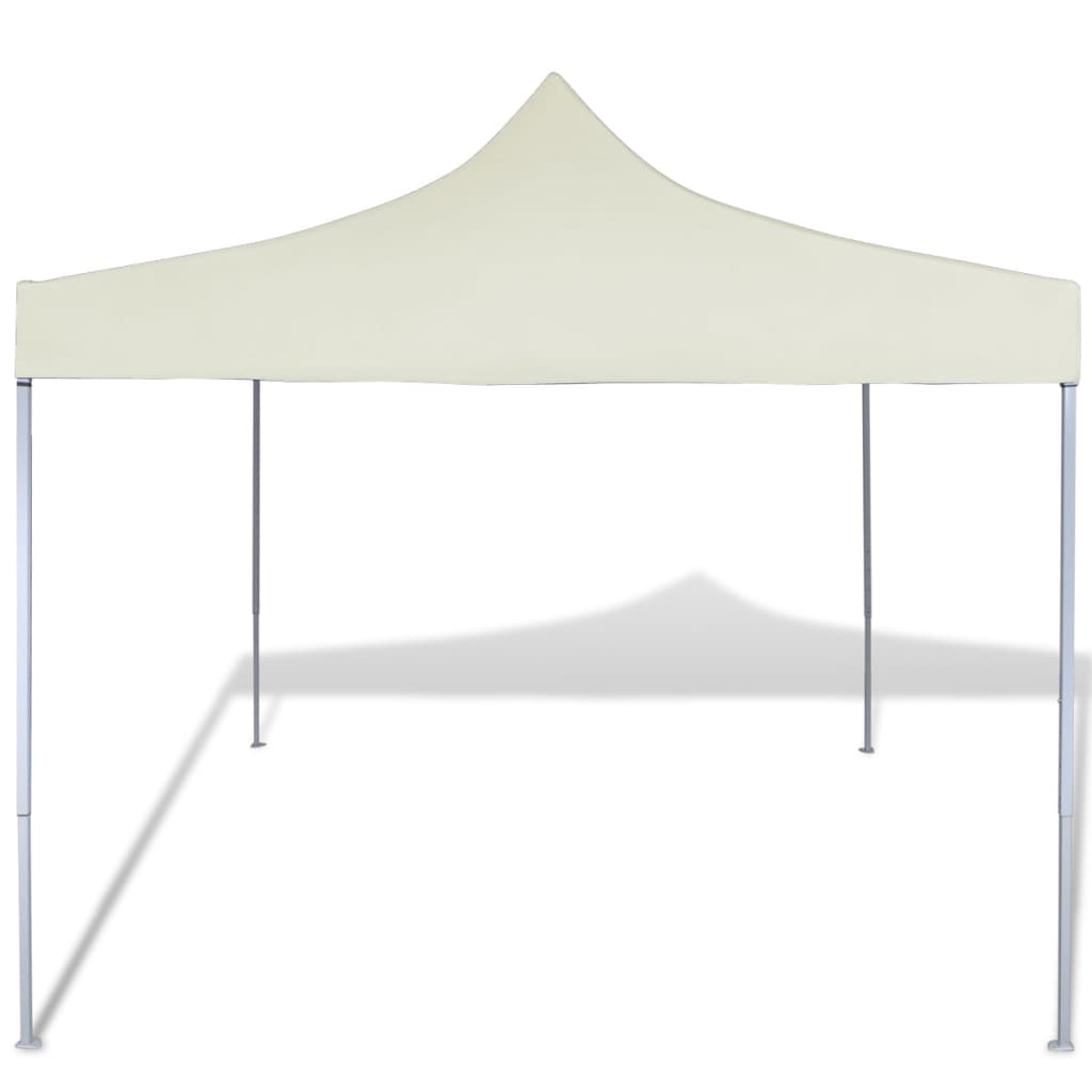 Tenda dobrável 3 x 3 m creme