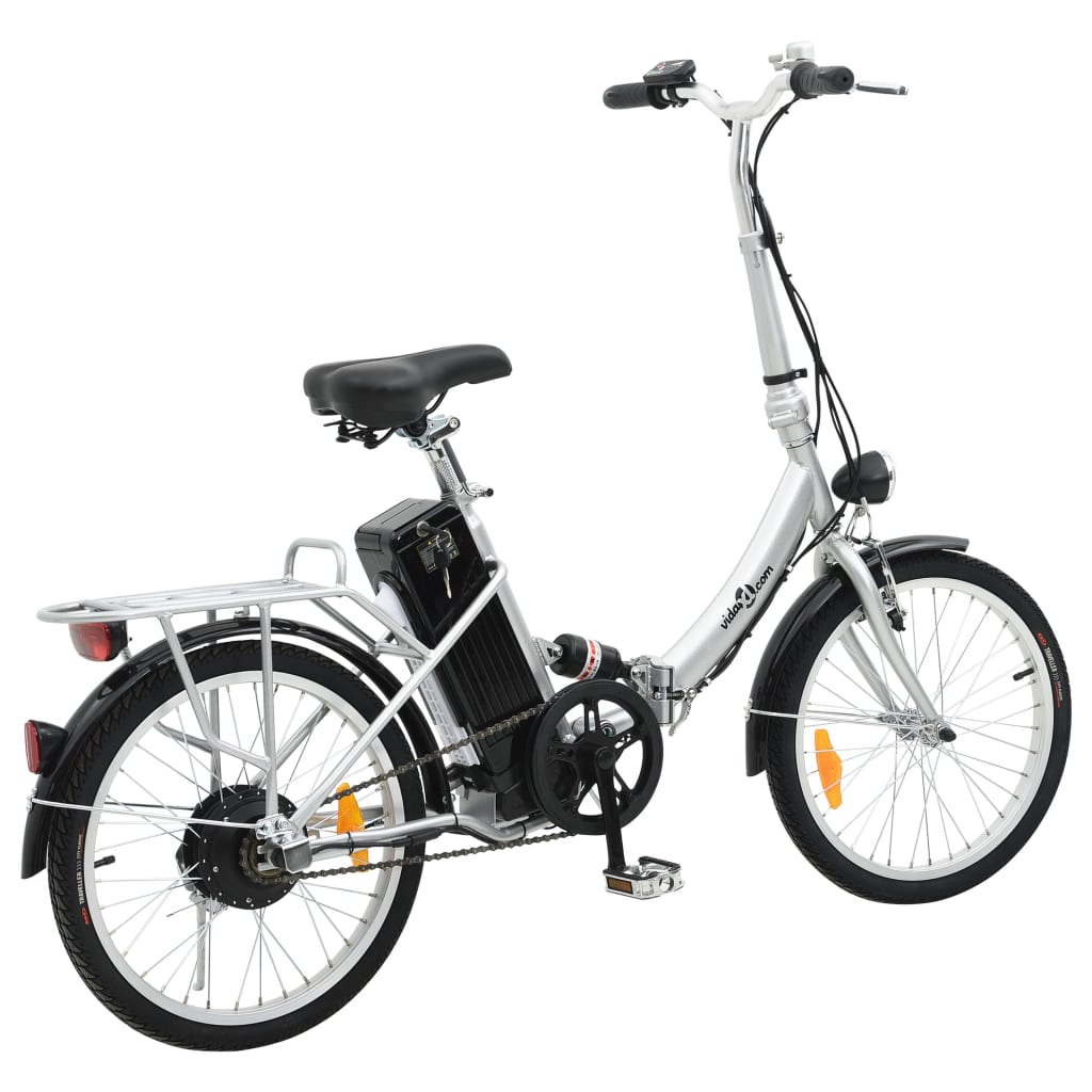 Folding Electric Bicycle Lithium Ion Battery Aluminum Alloy