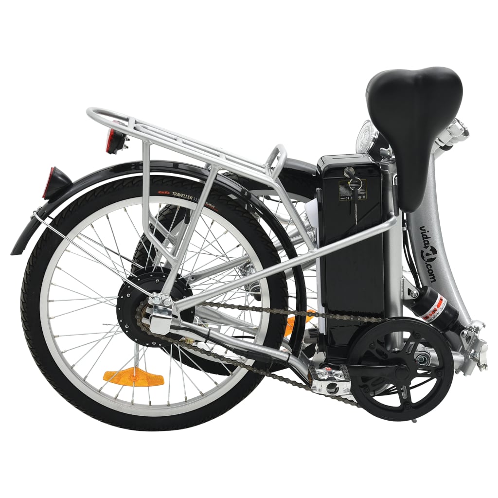 Folding Electric Bicycle Lithium Ion Battery Aluminum Alloy