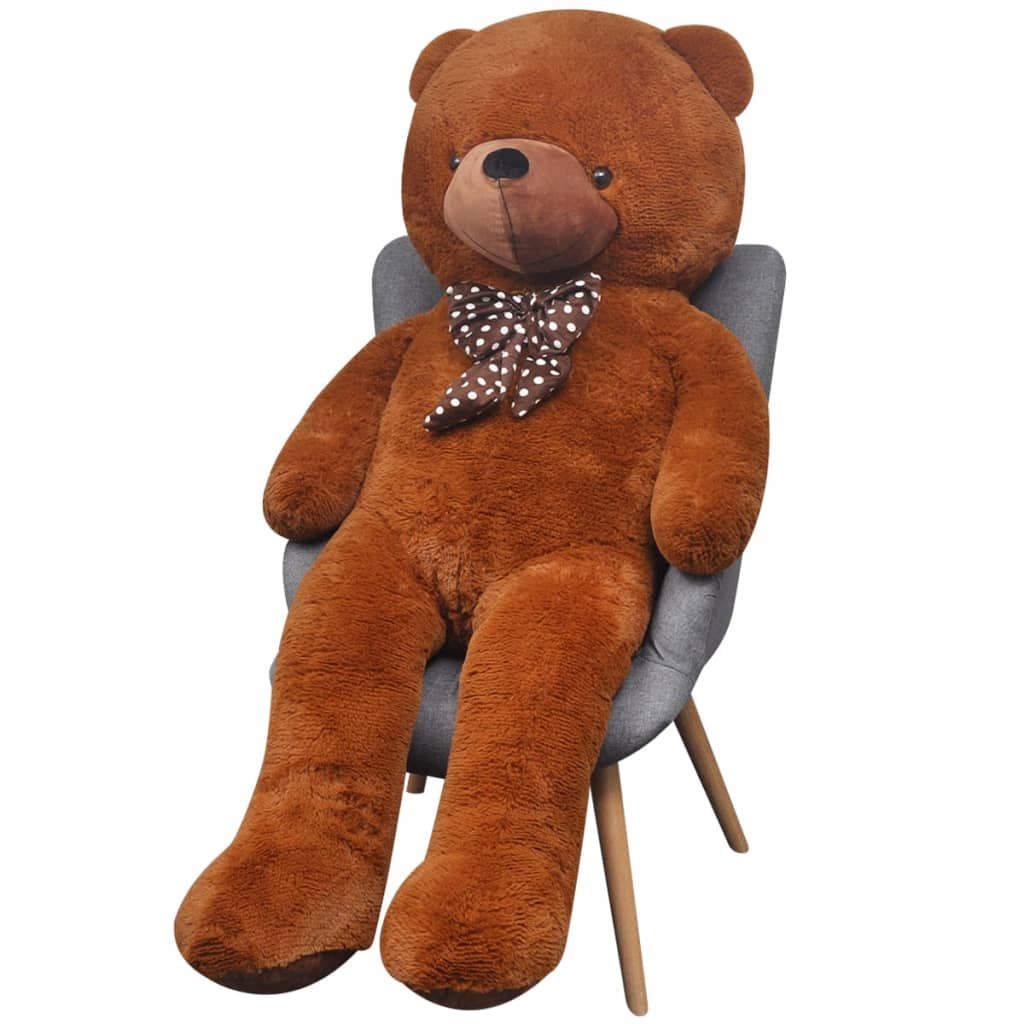 Urso de peluche XXL 135 cm castanho