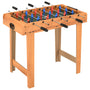 Foosball table 69x37x62 cm maple